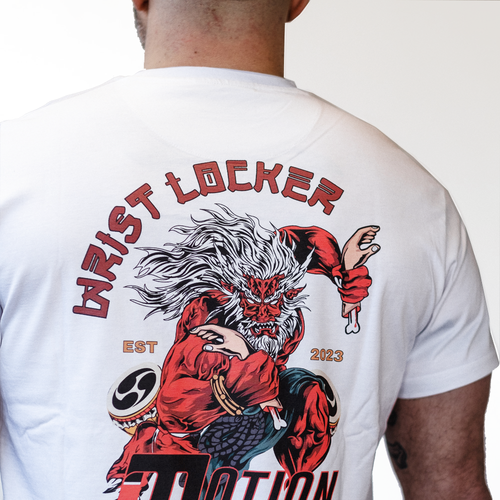 WRIST LOCKER TEE WHITE