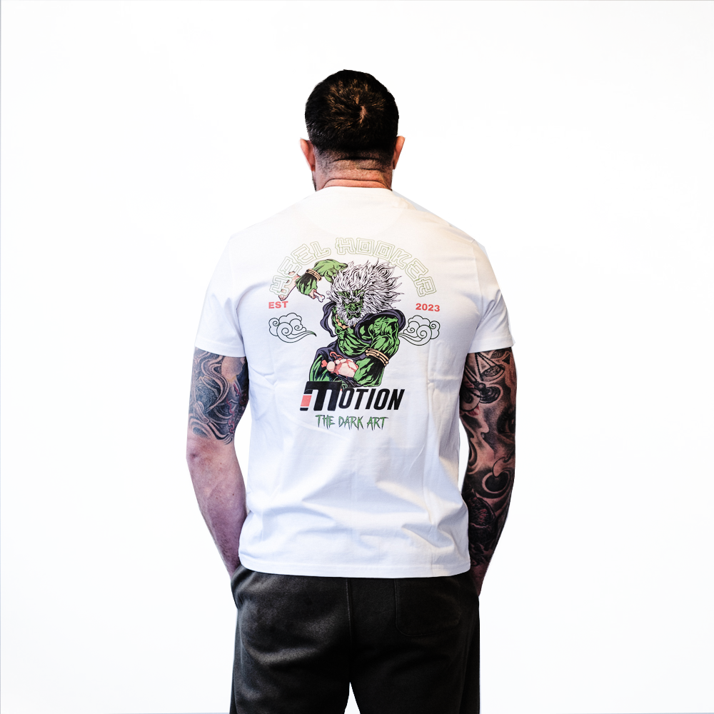 HEEL HOOKER TEE WHITE