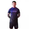 PURPLE RANKED RASH GUARD