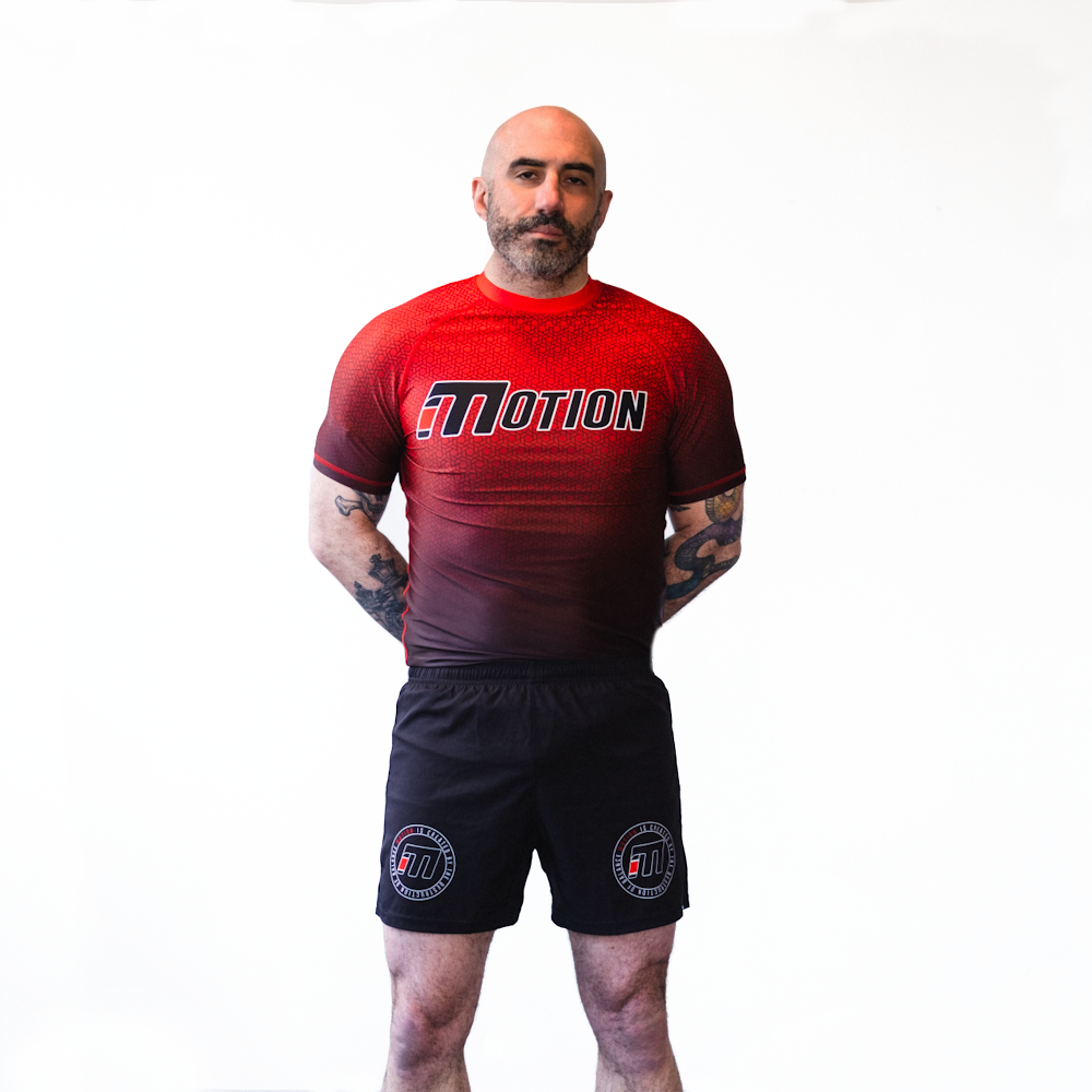 BLACK BELT RANKED RASH GUARD