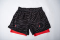TIGER HIGH CUT HYBRID SHORTS