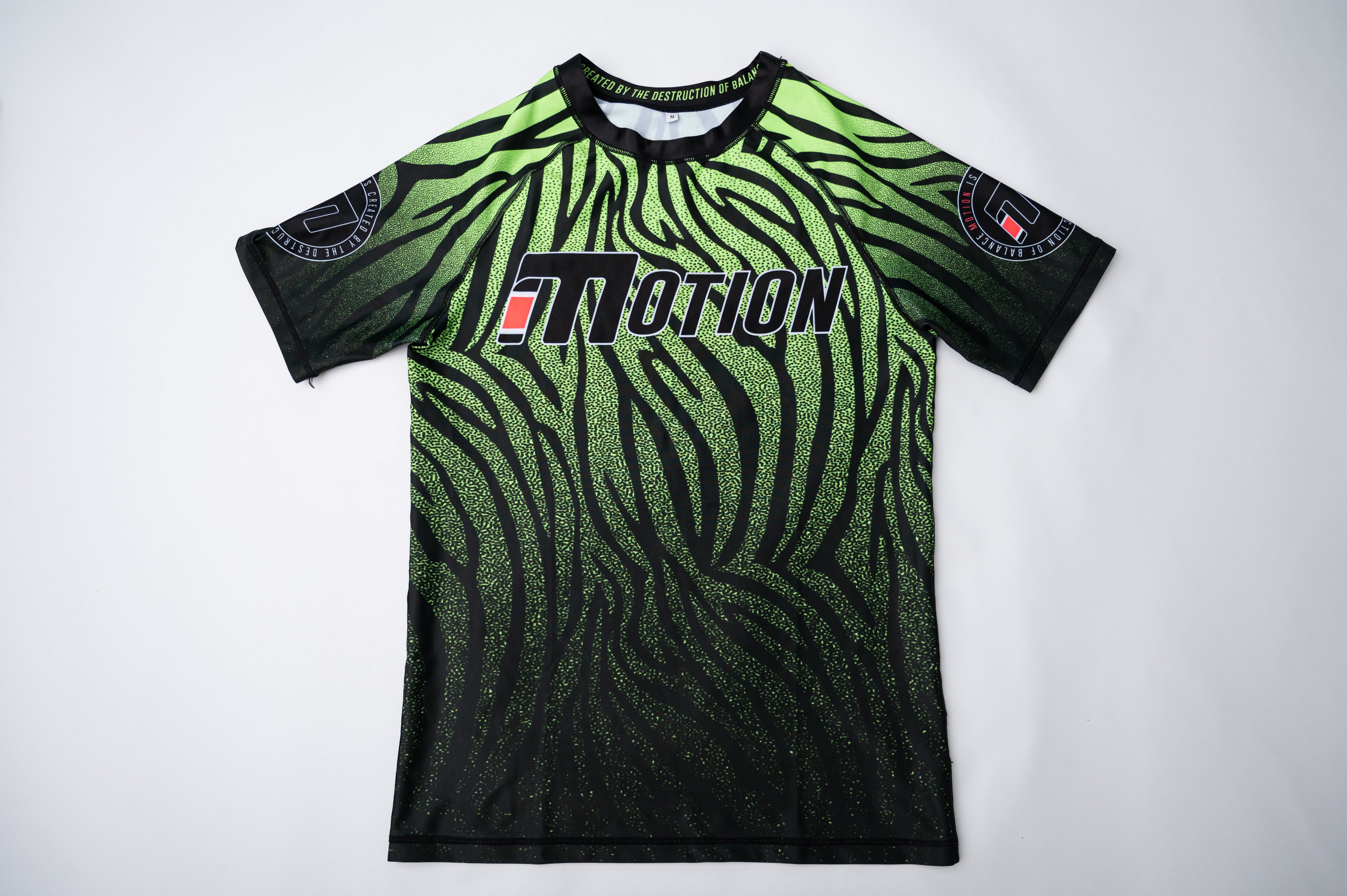 VIVID ZEBRA RASH GUARD