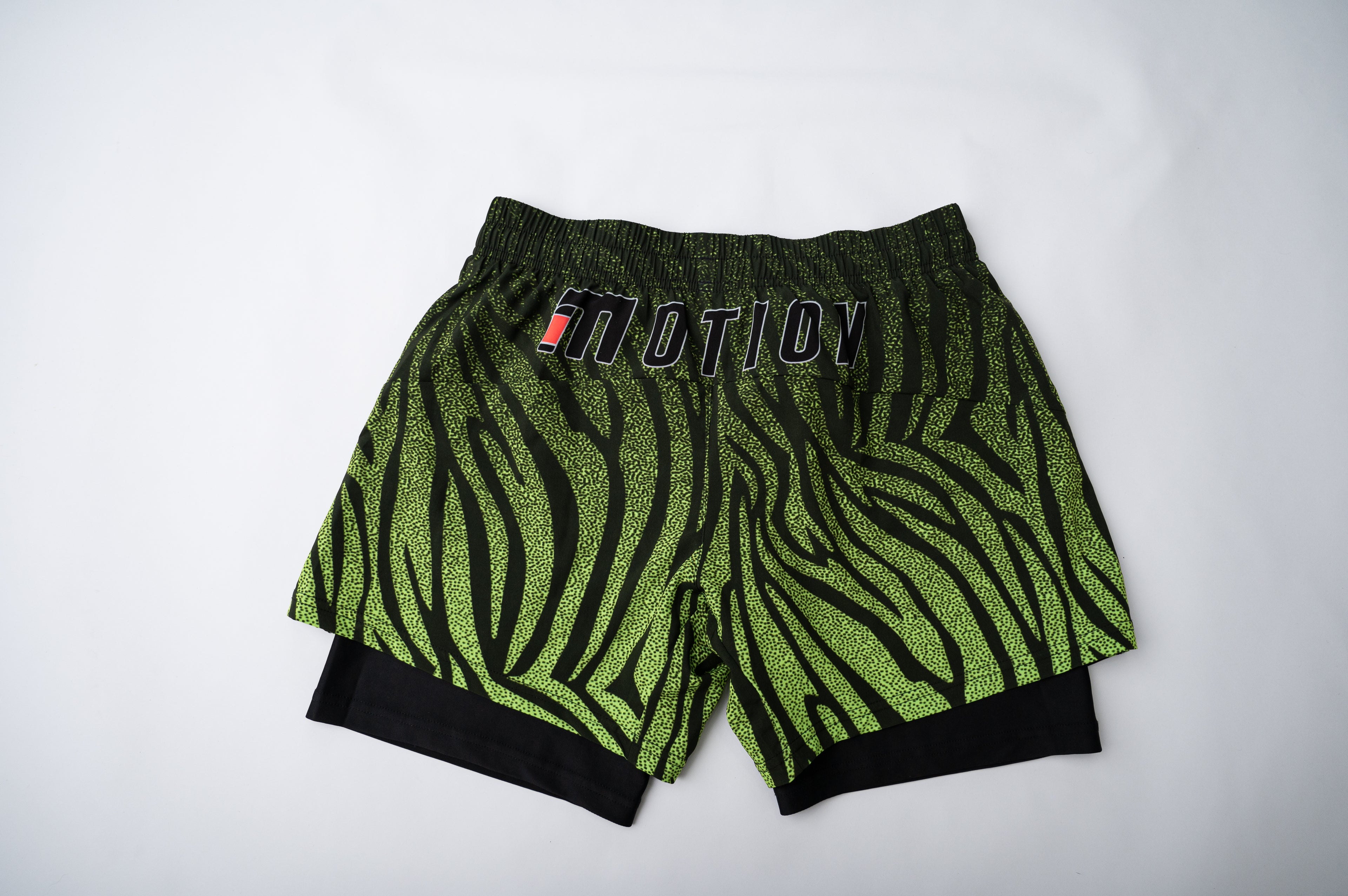 VIVID ZEBRA  HIGH CUT HYBRID SHORTS