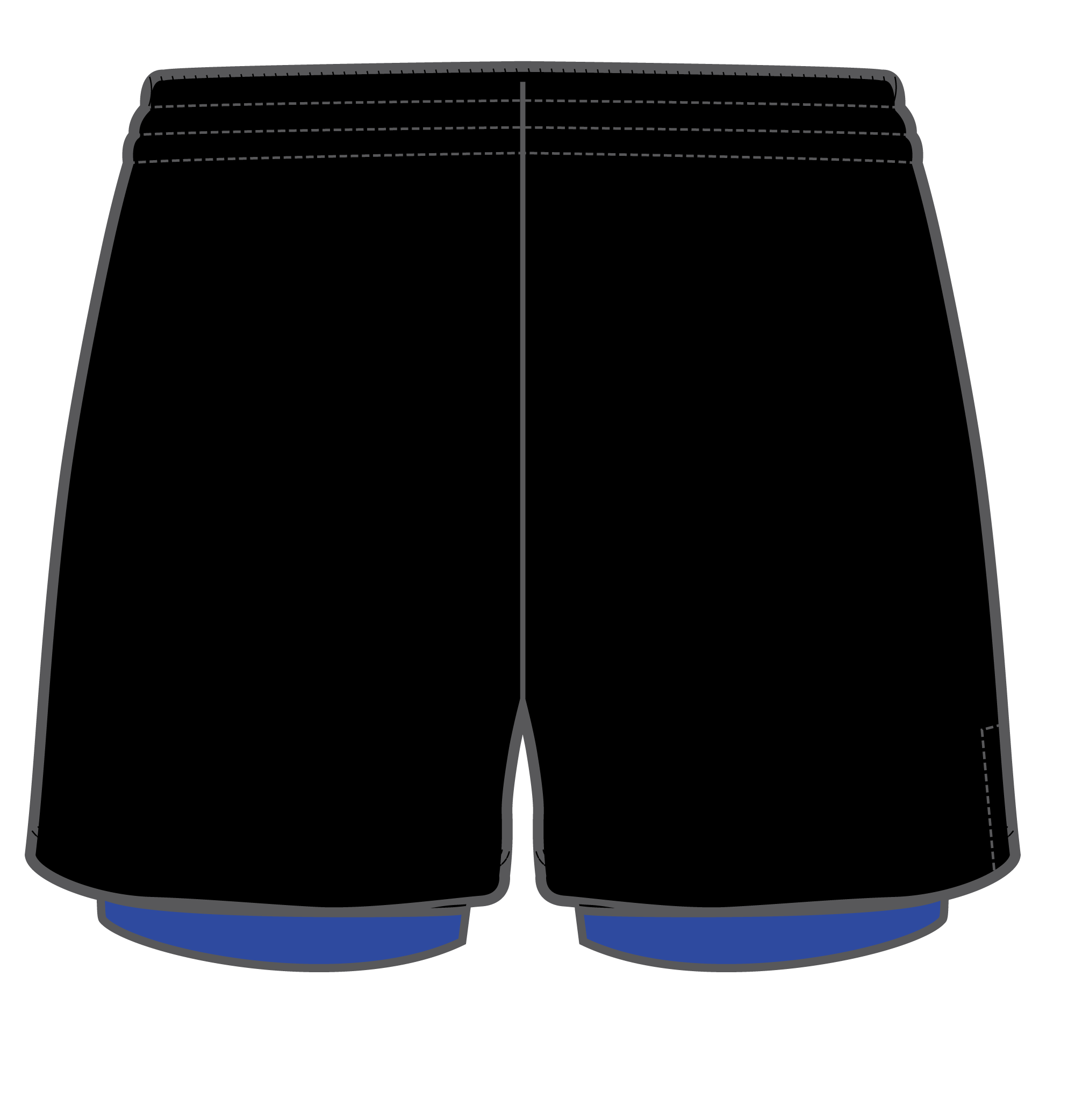 Combat Base Wakefield Black Shorts Kids